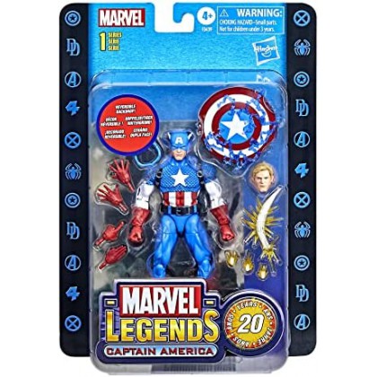 Marvel Legends Captain America 20 years
